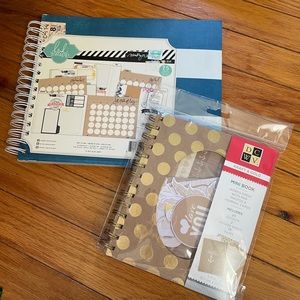 Heidi Swapp Memory Planner and DCVW Mini Book brand new